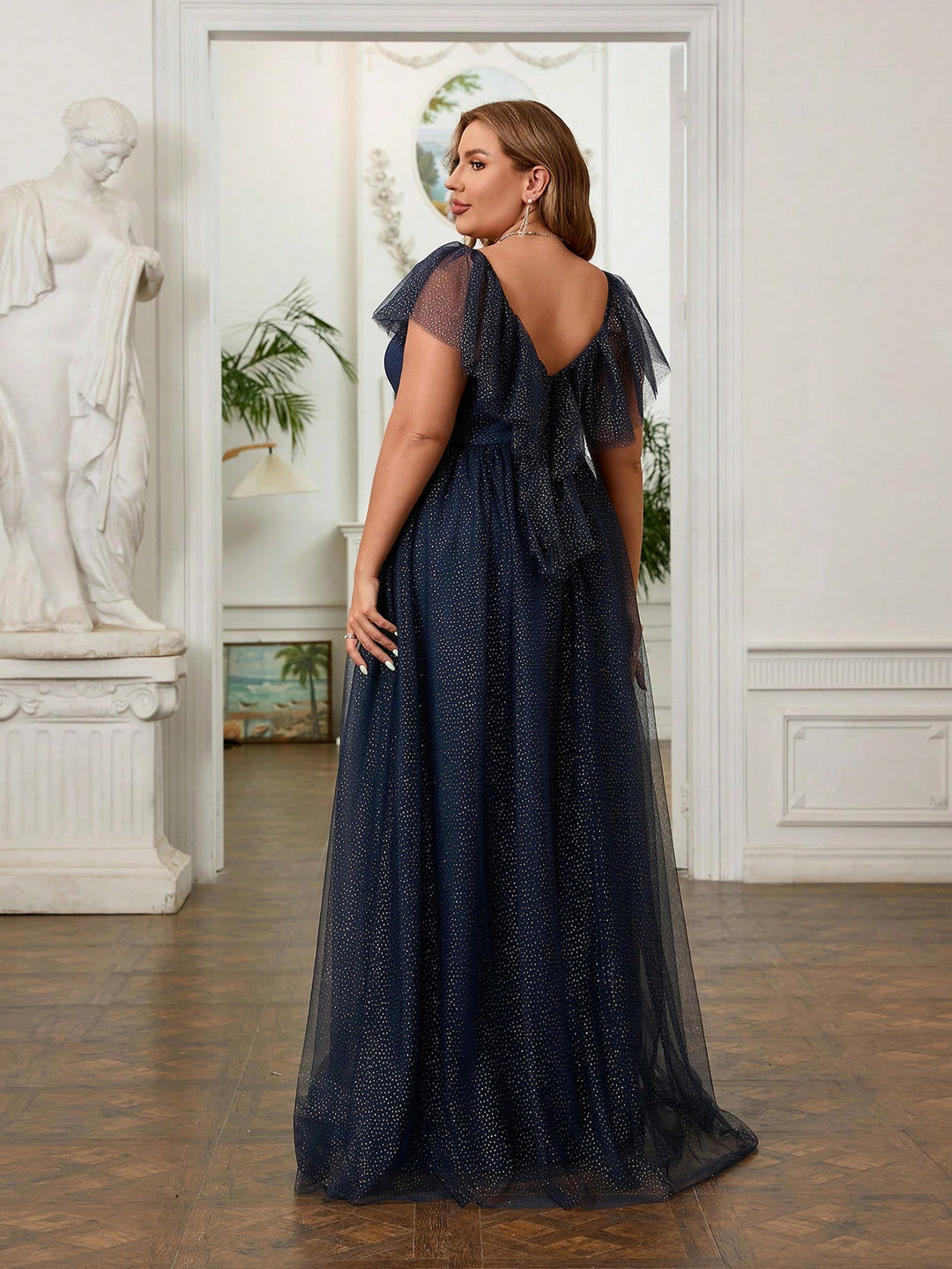 Rochie Shein, Albastru