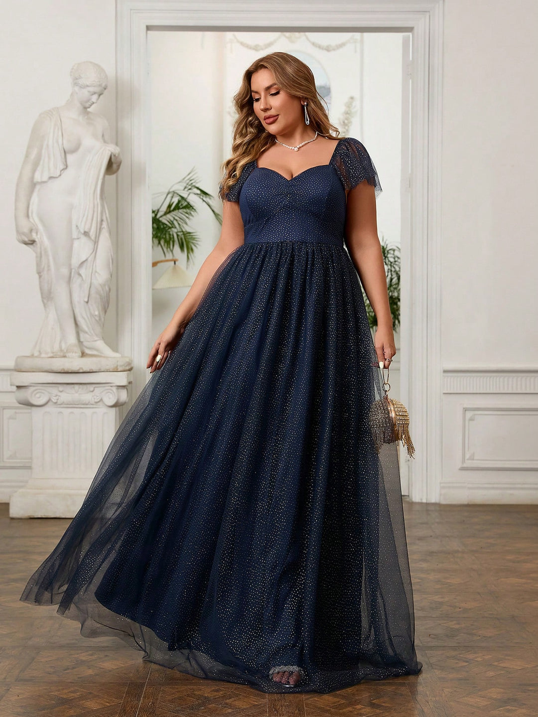 Rochie Shein, Albastru