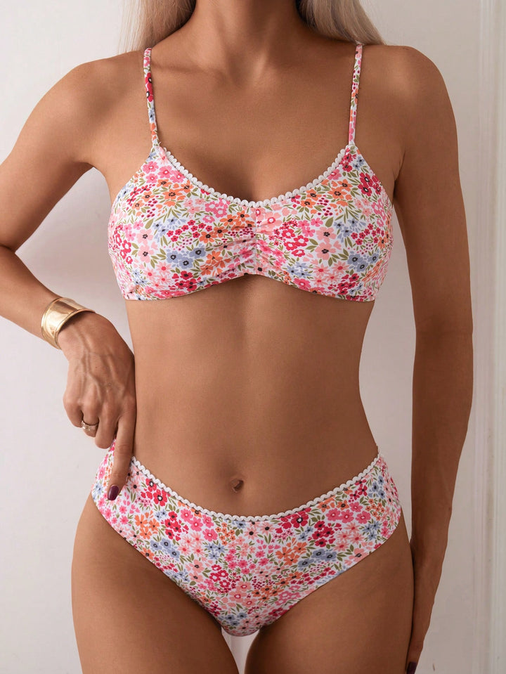 Set bikini SHEIN, mix culori