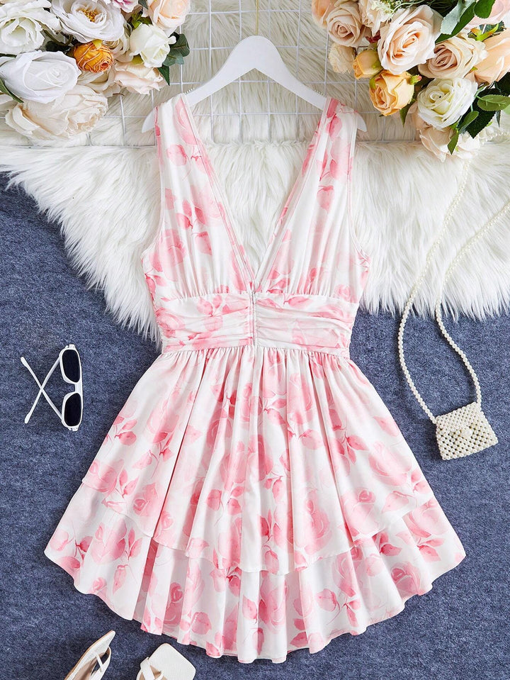 Rochie mini Shein, mix culori