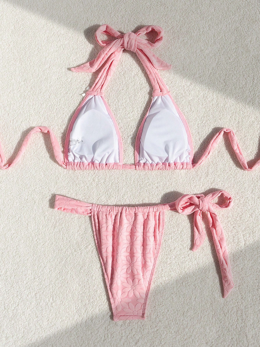 Set bikini SHEIN, roz