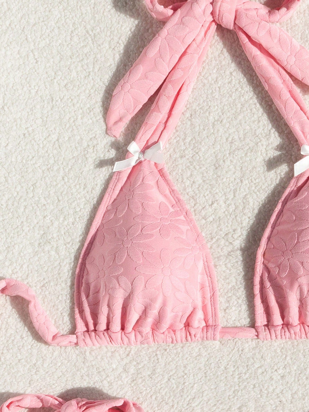 Set bikini SHEIN, roz