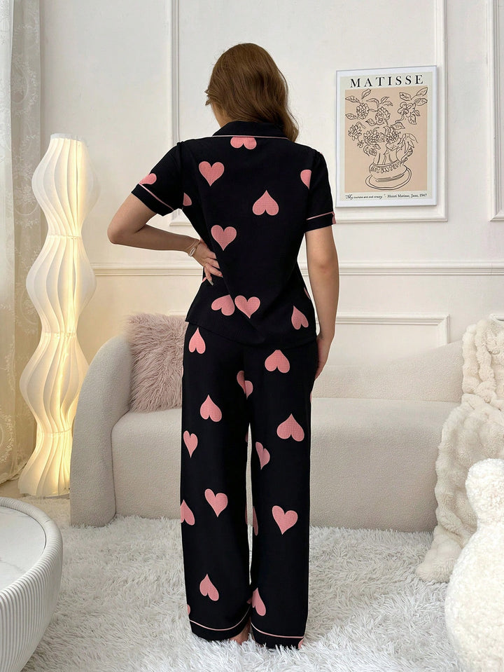 Pijama SHEIN, negru