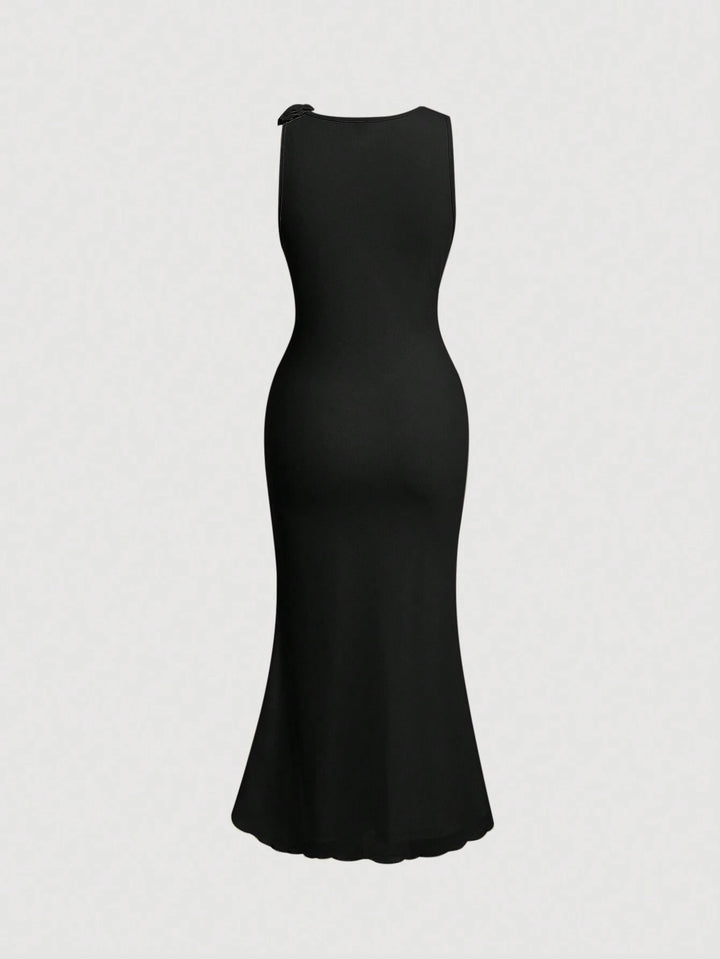 Rochie midi SHEIN, negru