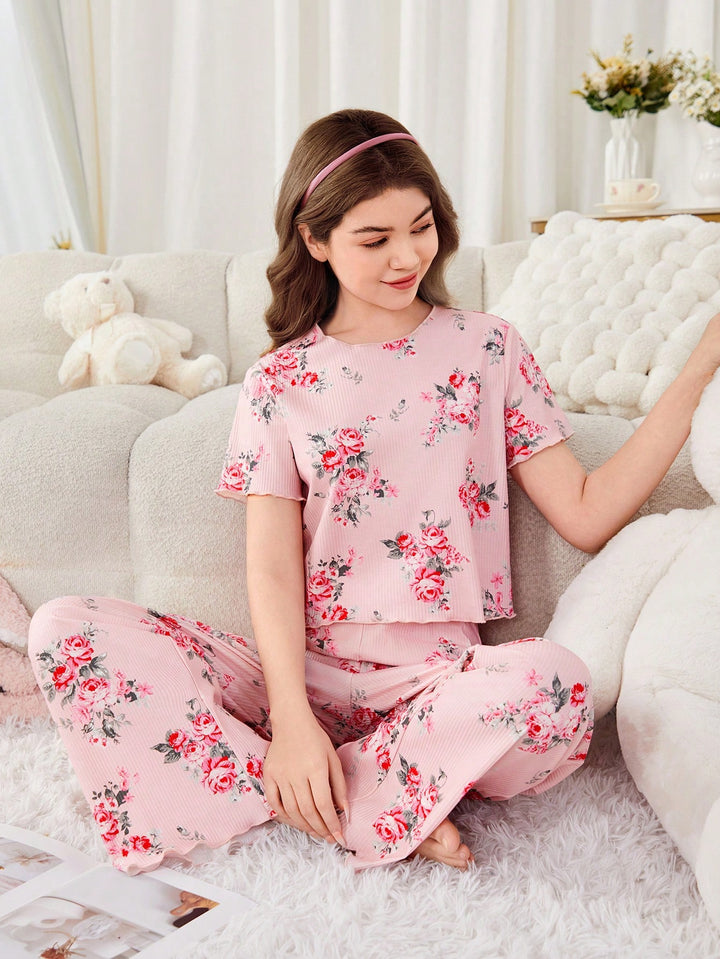 Pijama SHEIN, roz