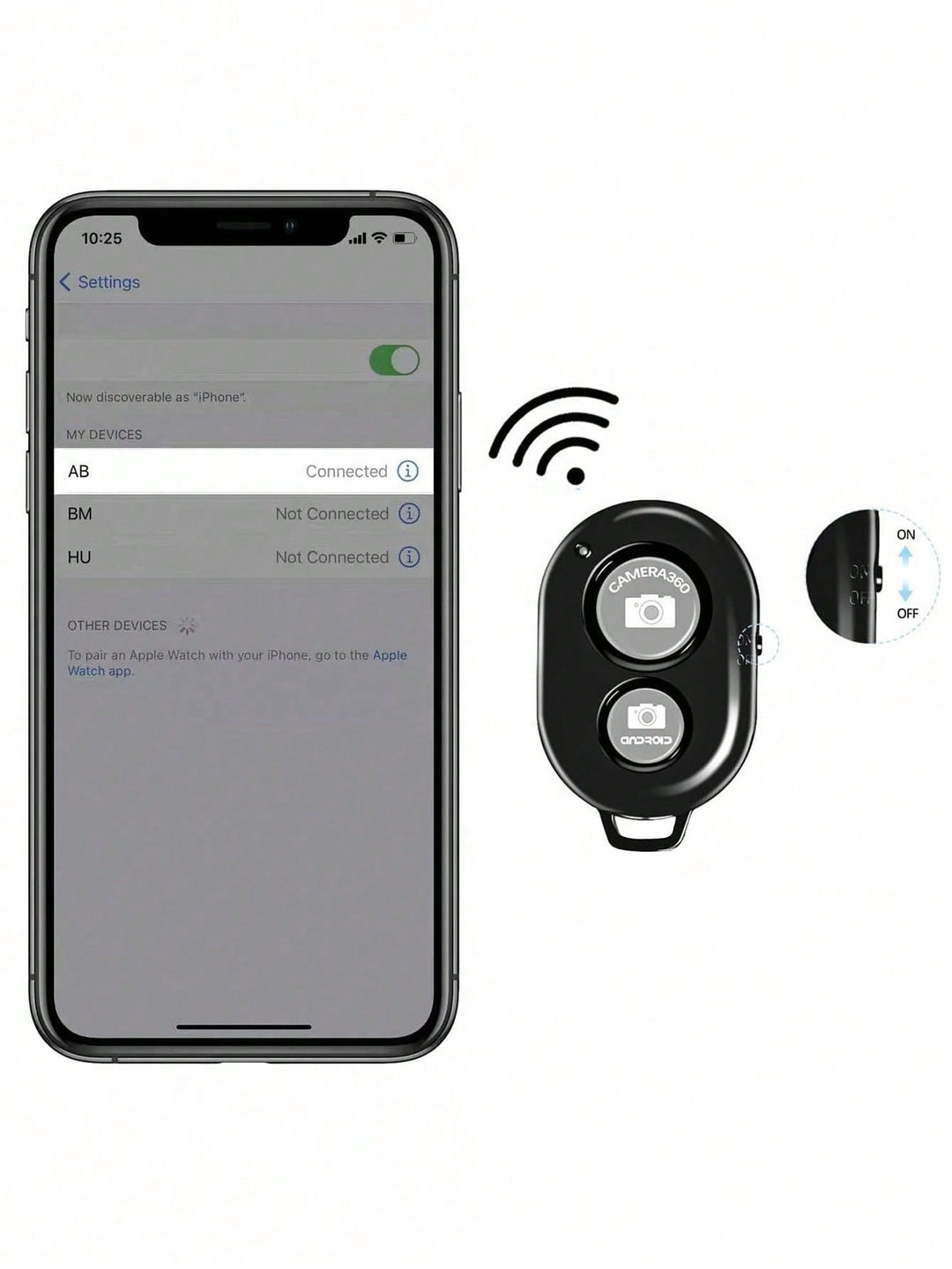 Telecomandă pentru camera fără fir SHEIN, mix culori
