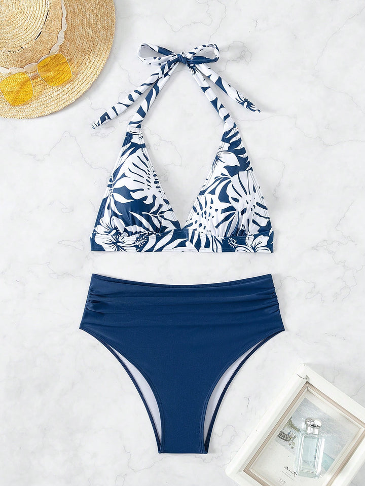 Costum de baie SHEIN, albastru