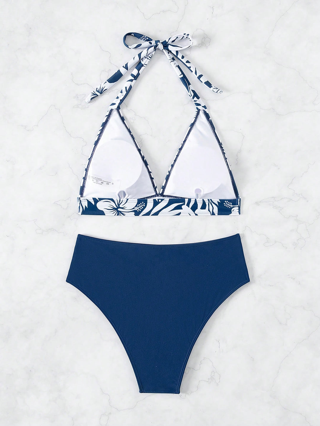 Costum de baie SHEIN, albastru