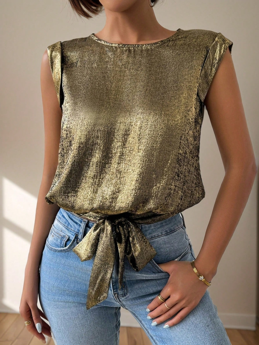 Bluza SHEIN, auriu