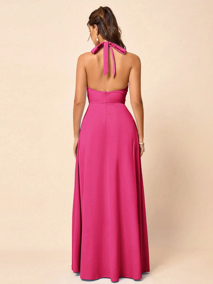 Rochie maxi SHEIN, roz