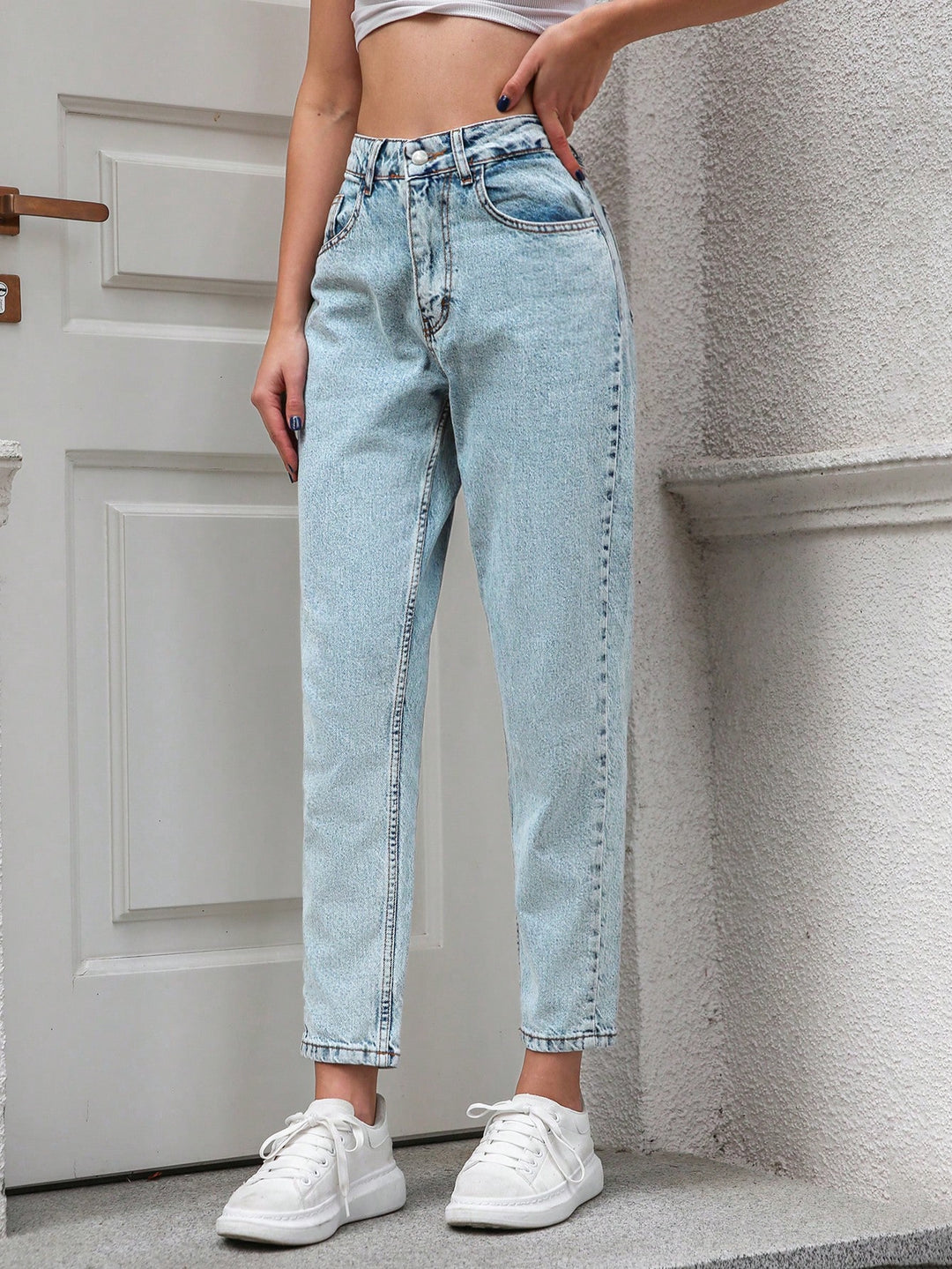 Jeans SHEIN, albastru
