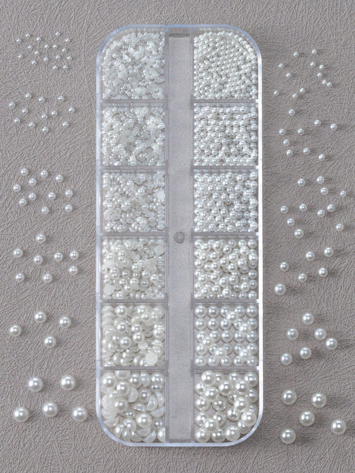 Accesorii pentru unghii SHEIN, alb