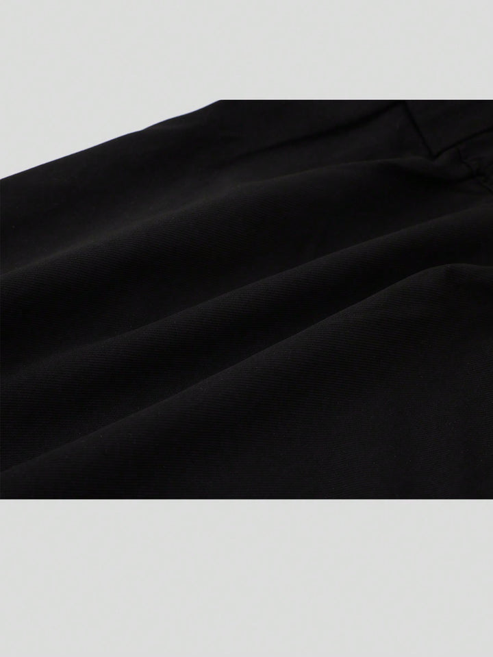 Pantaloni scurți SHEIN, negru