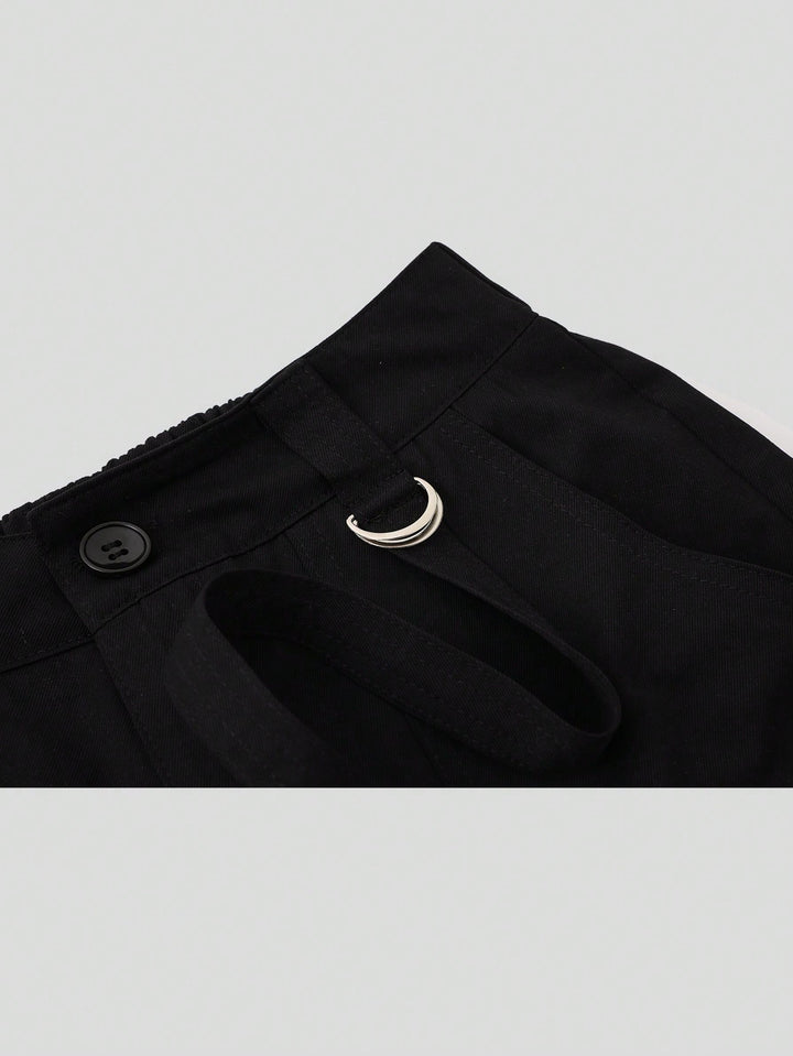 Pantaloni scurți SHEIN, negru