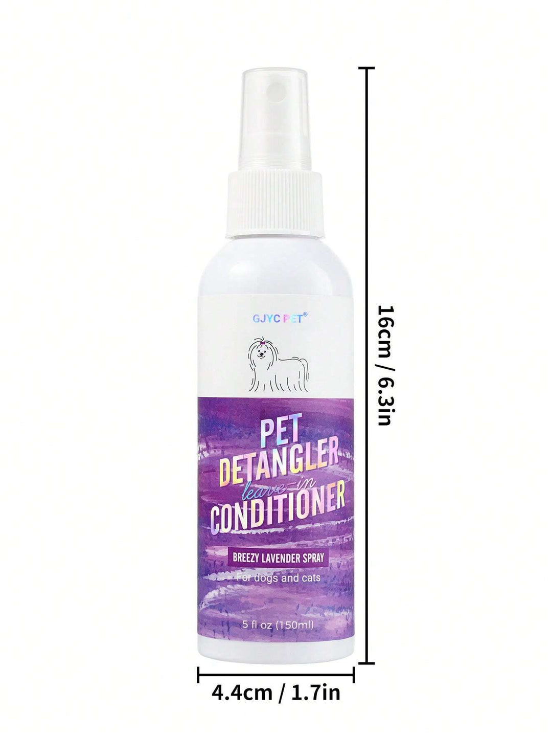 Spray pentru descurcarea părului de câini SHEIN, alb