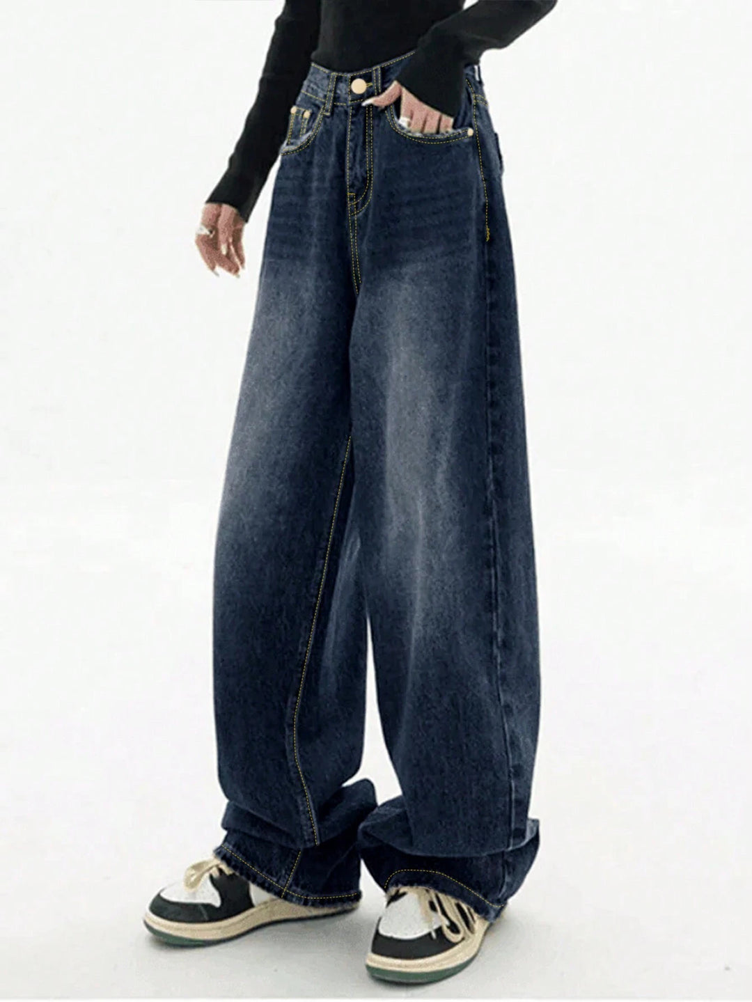 Jeans SHEIN, albastru
