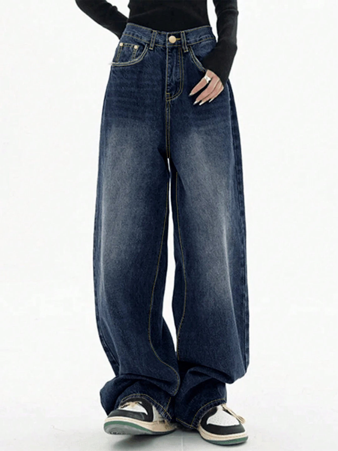 Jeans SHEIN, albastru