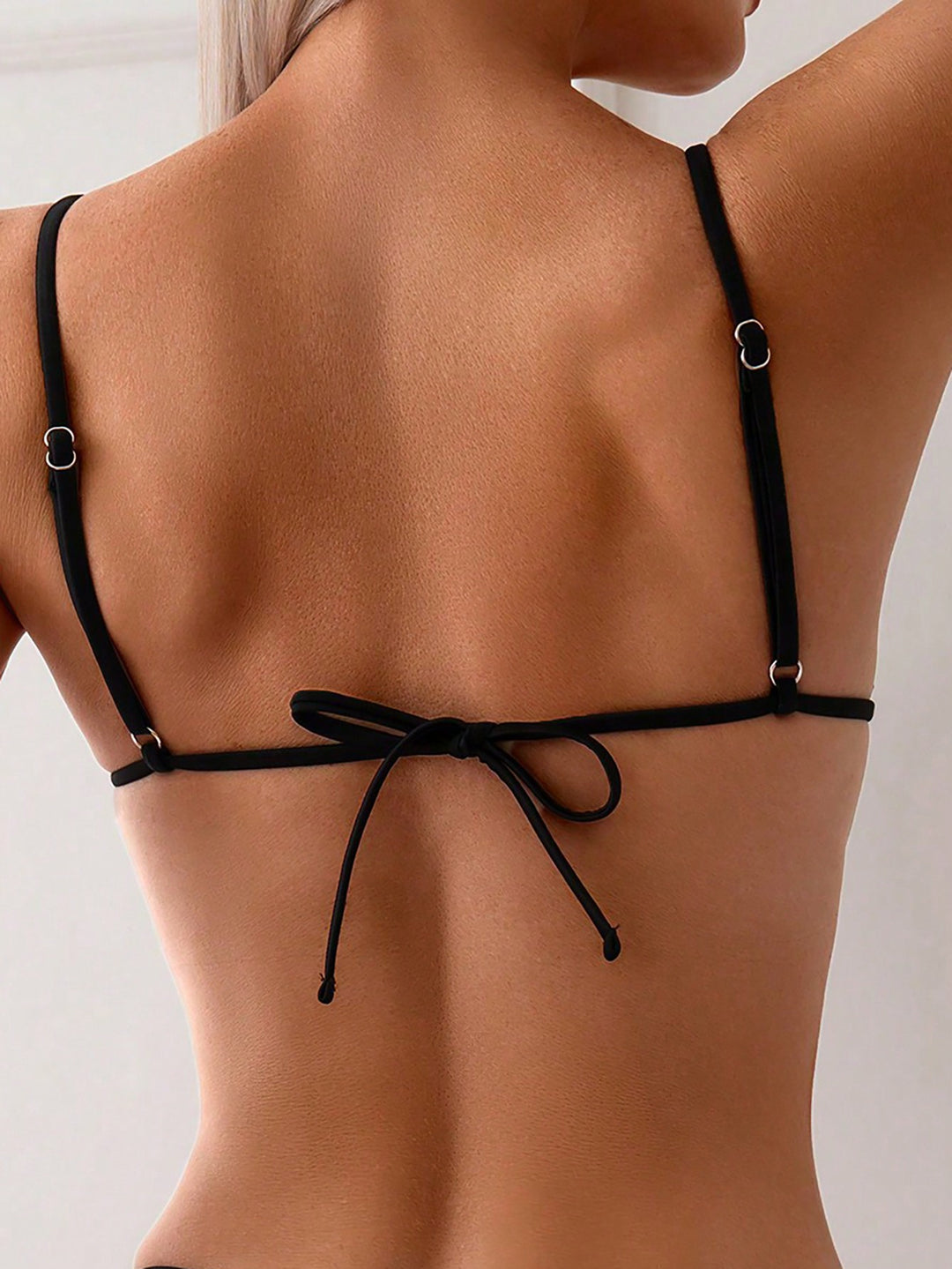 Sutien de baie SHEIN, negru