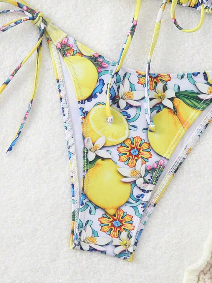 Costum de baie SHEIN, mix culori