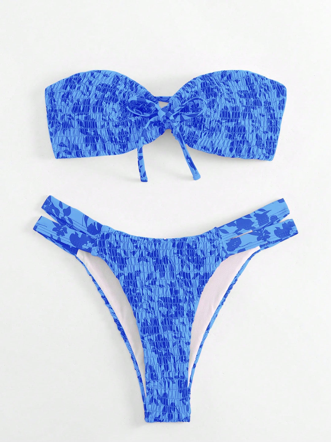 Set bikini SHEIN, albastru