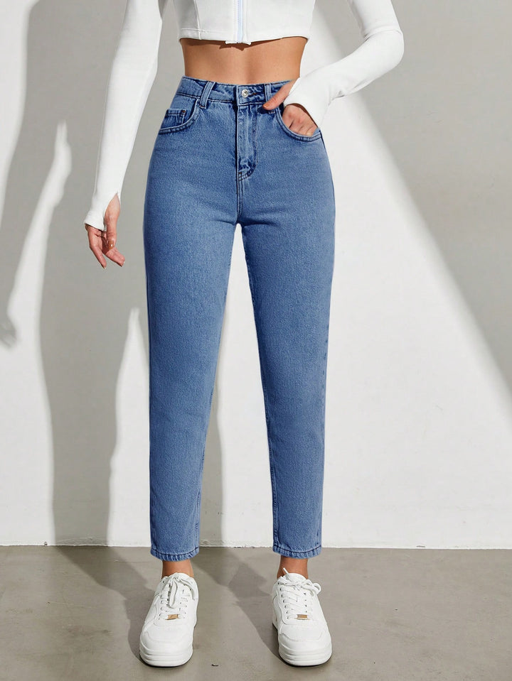 Jeans SHEIN, albastru
