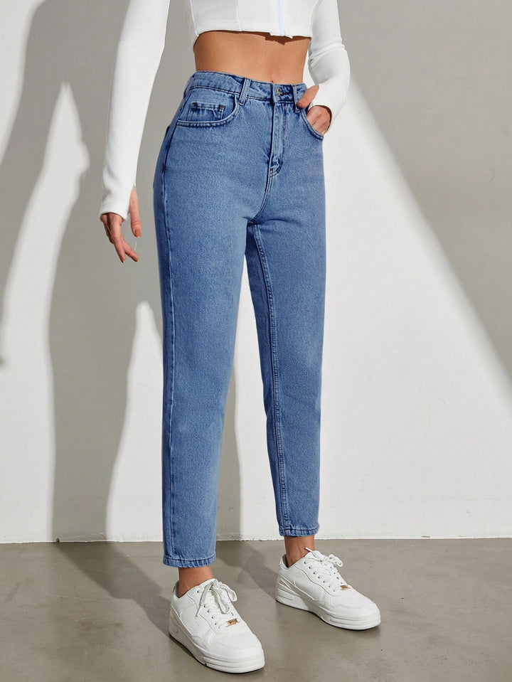 Jeans SHEIN, albastru