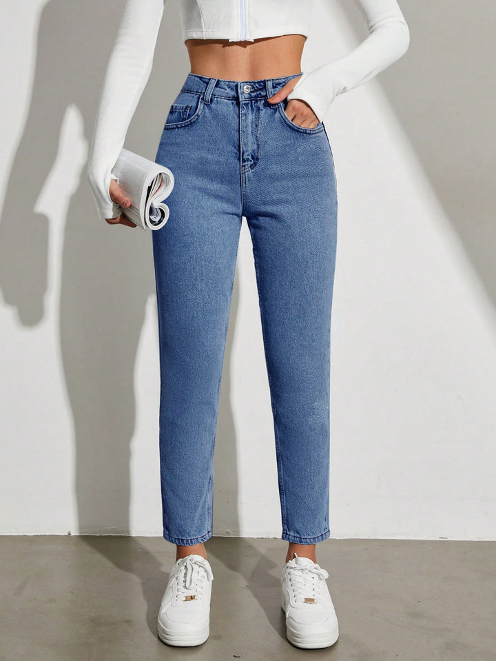 Jeans SHEIN, albastru