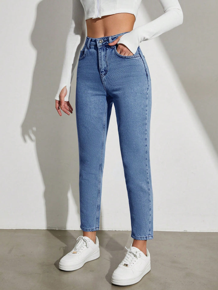 Jeans SHEIN, albastru