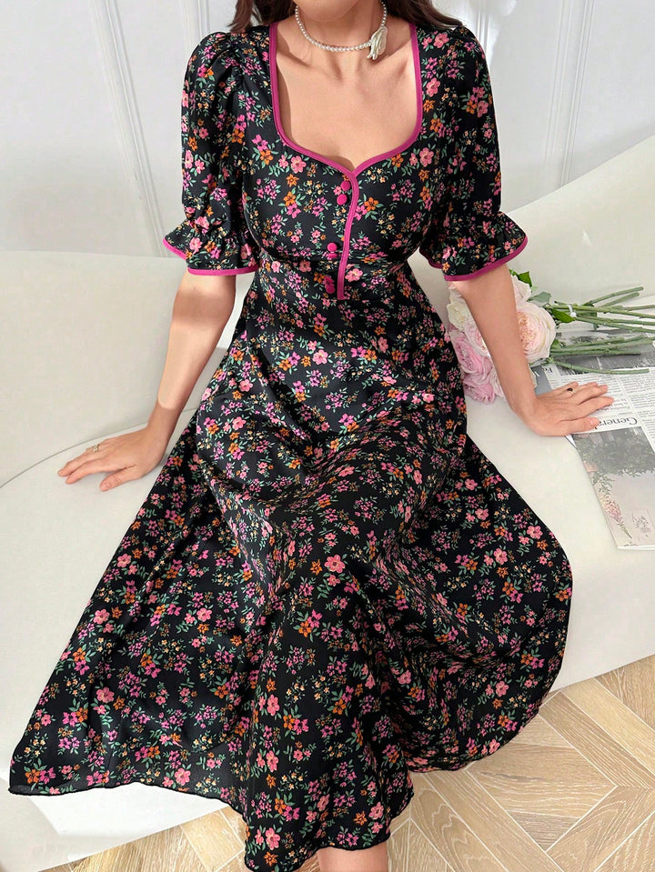 Rochie maxi SHEIN, negru