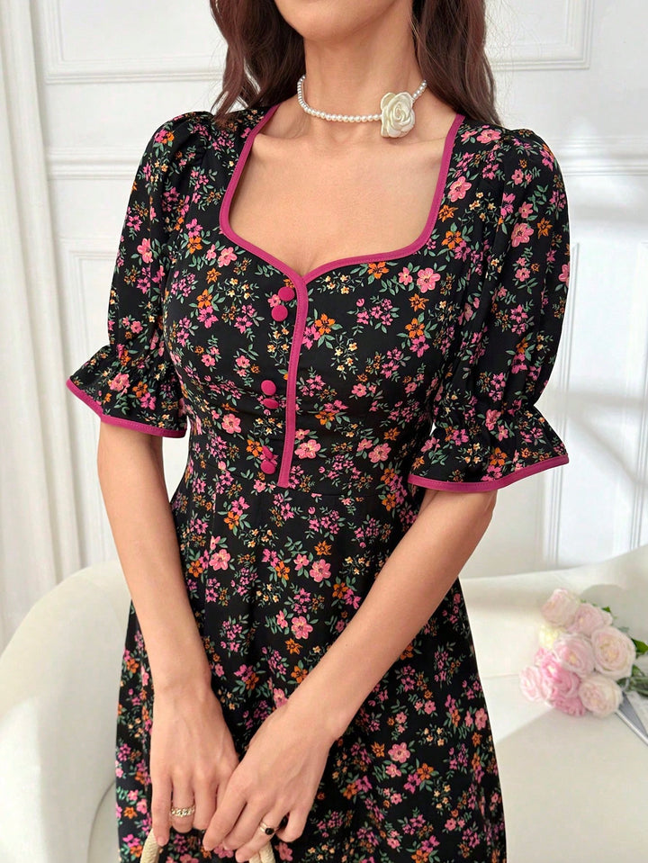 Rochie maxi SHEIN, negru