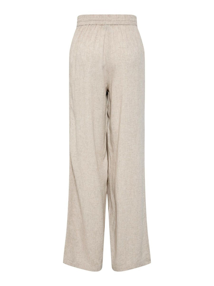 Pantaloni PIECES, bej