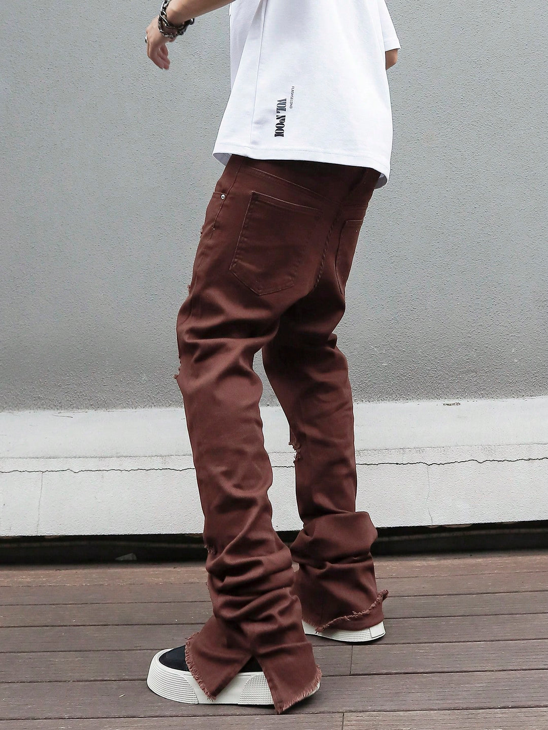 Jeans SHEIN, maro