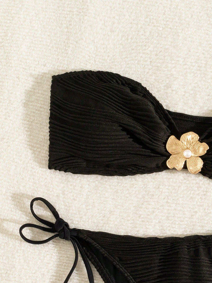 Set bikini SHEIN, negru