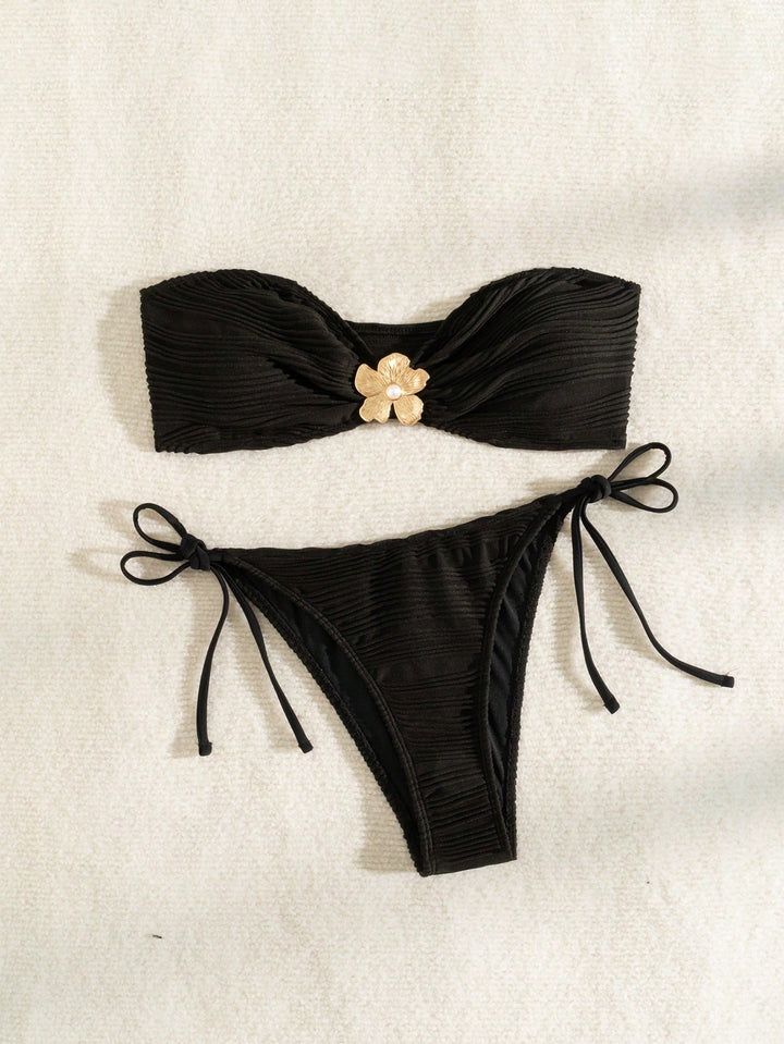 Set bikini SHEIN, negru