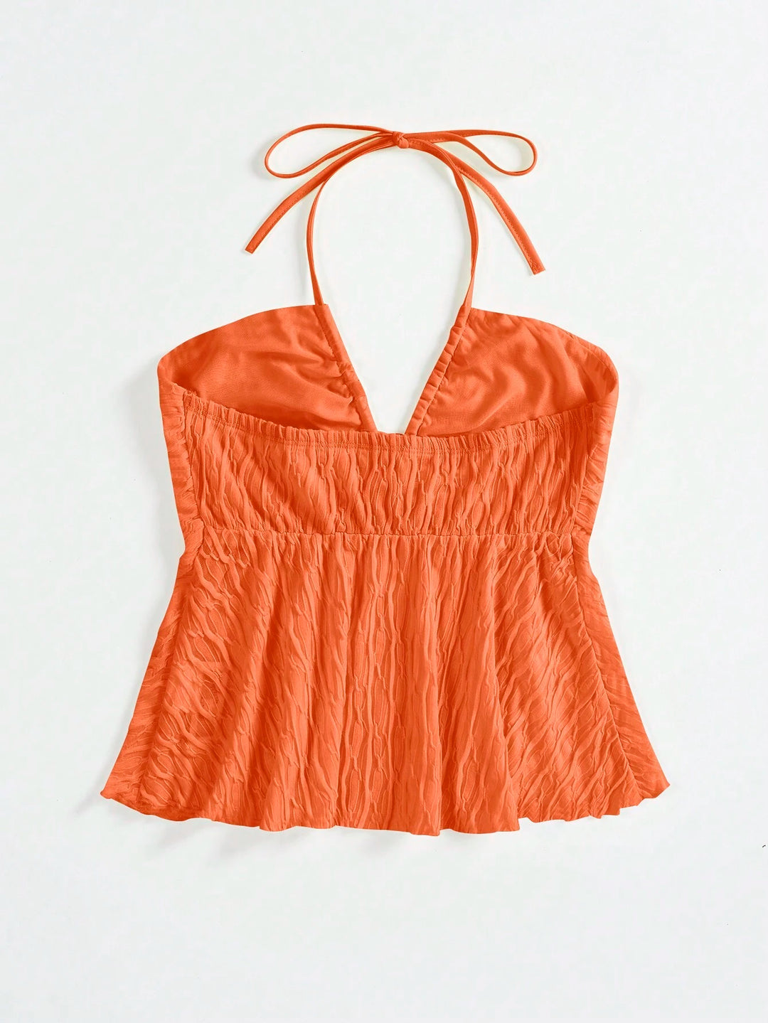 Top SHEIN, portocaliu