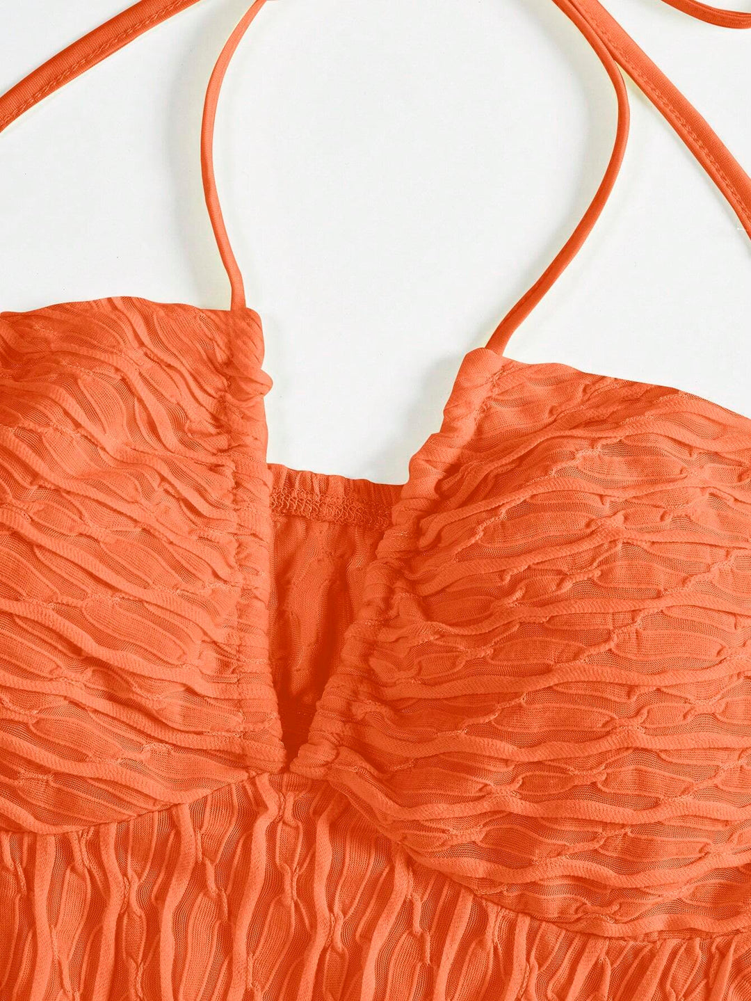 Top SHEIN, portocaliu