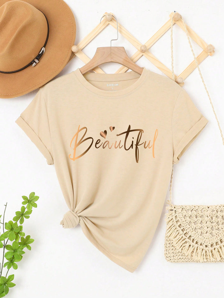 Tricou SHEIN, portocaliu
