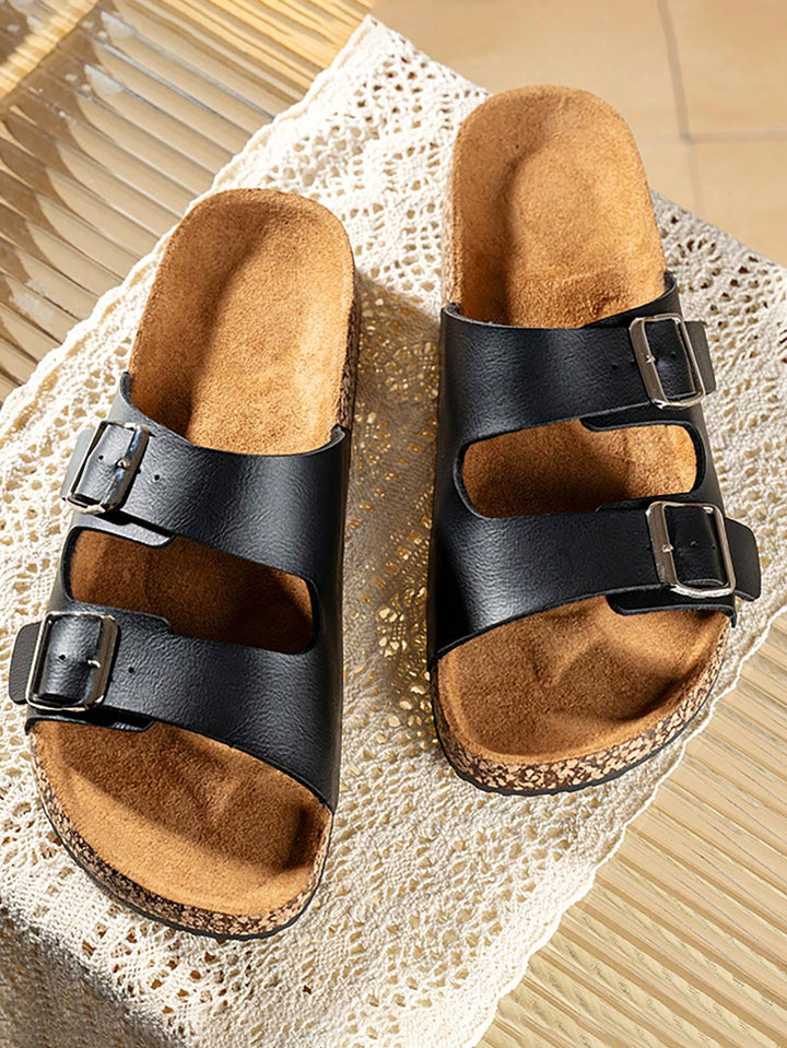 Sandale SHEIN, negru