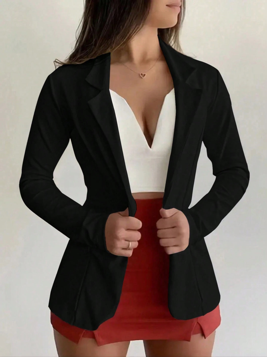Sacou SHEIN, negru