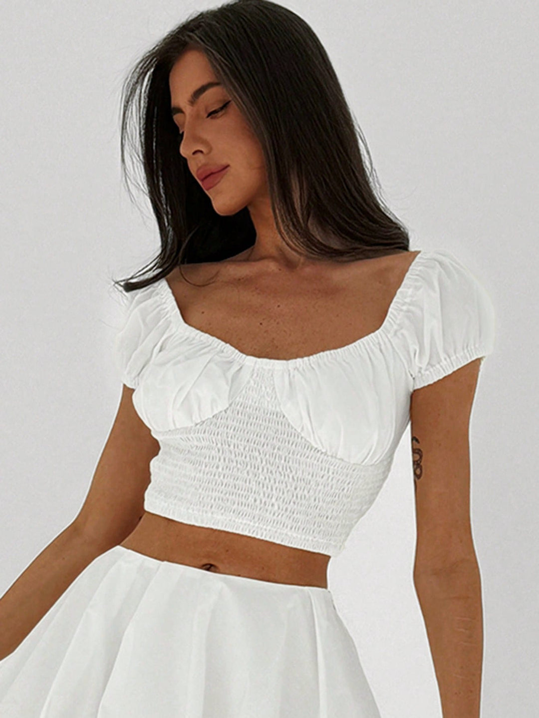 Tricou SHEIN, alb