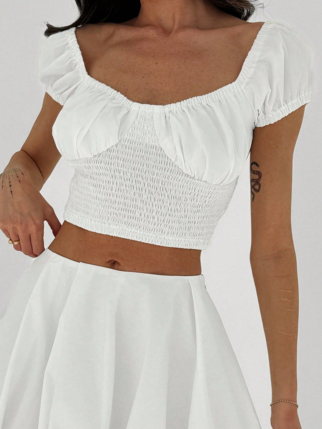 Tricou SHEIN, alb