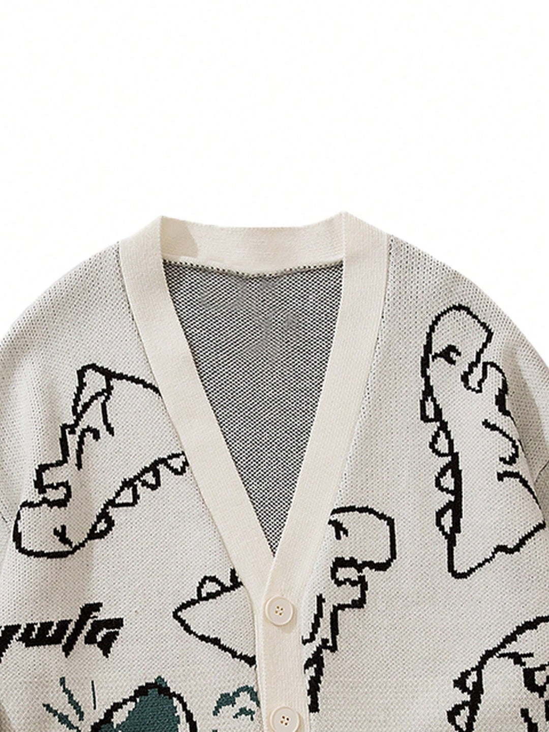 Cardigan SHEIN, alb