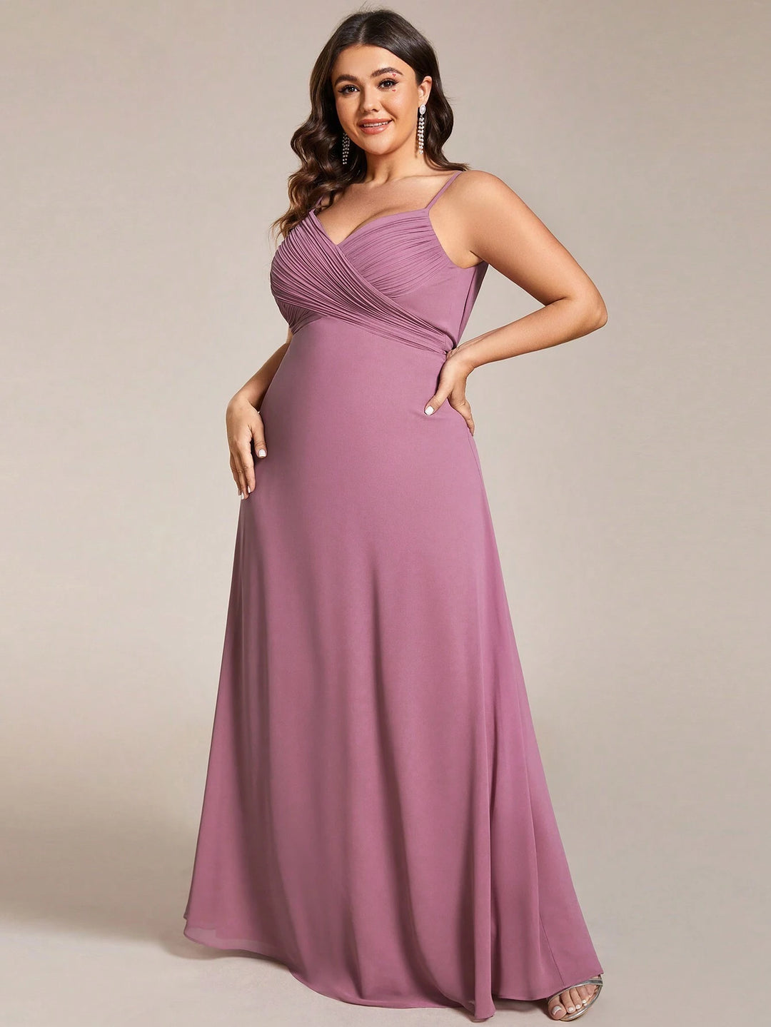 Rochie maxi SHEIN, roz