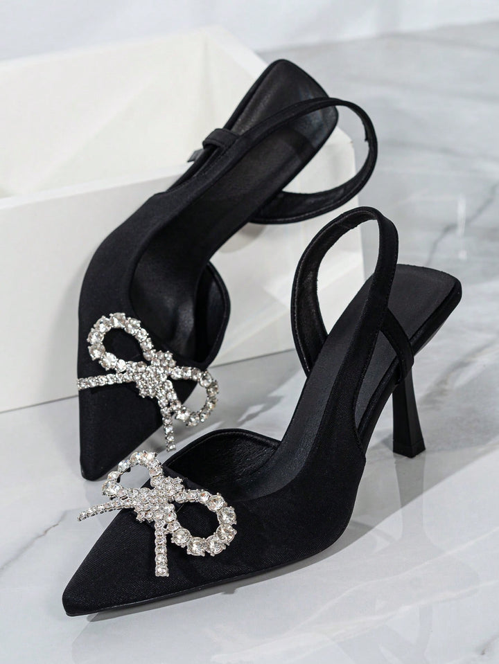 Pantofi cu toc SHEIN, negru