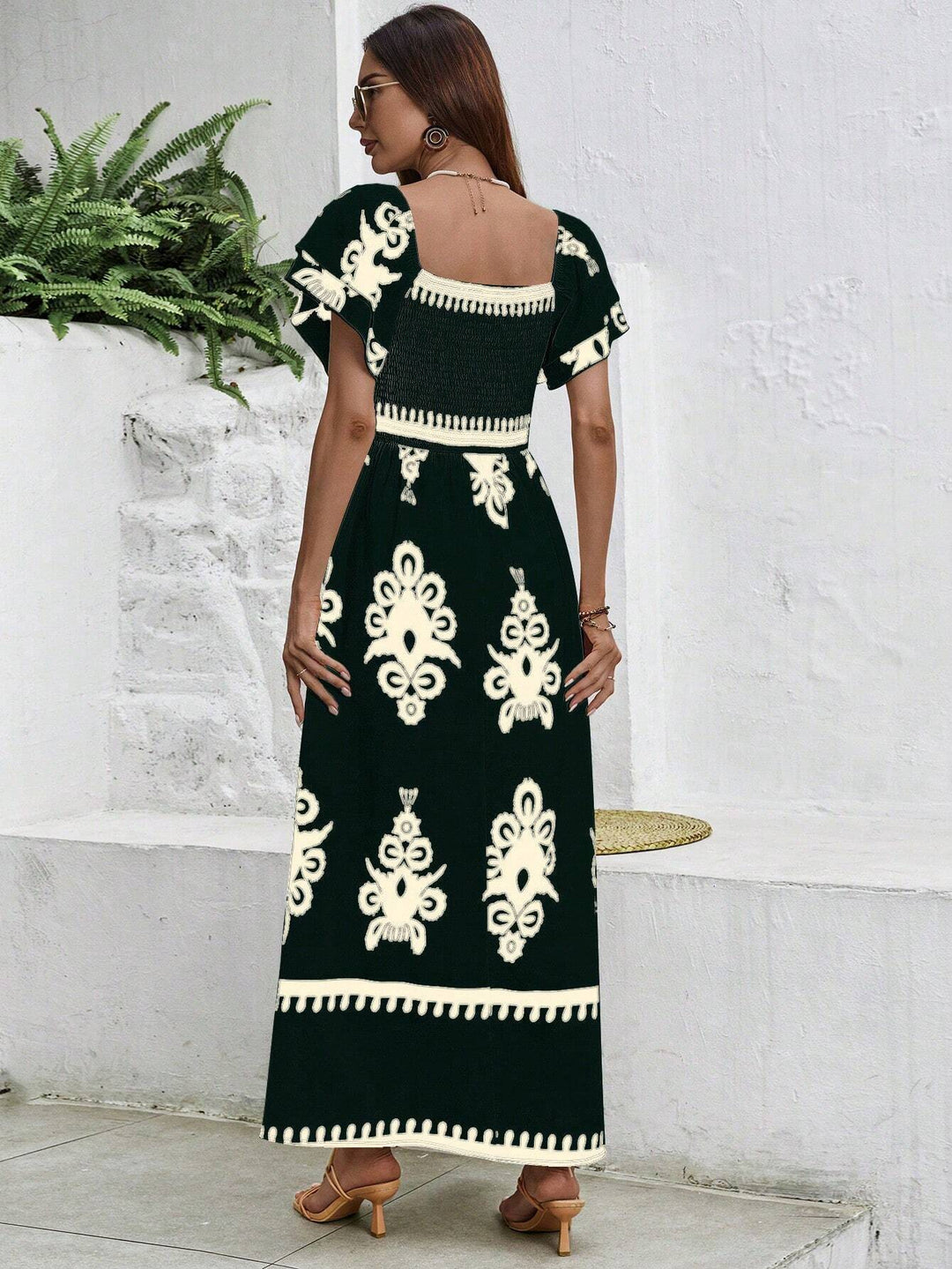 Rochie maxi SHEIN, negru