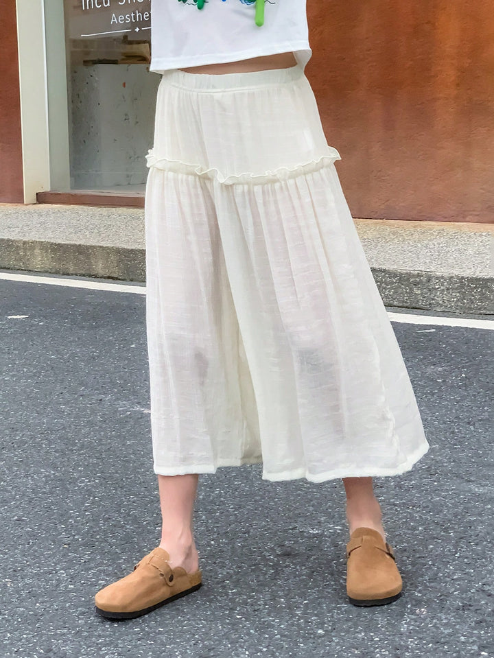 Pantaloni SHEIN, portocaliu