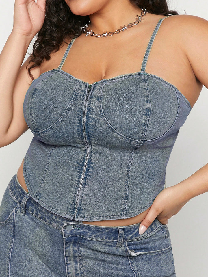 Top SHEIN, albastru