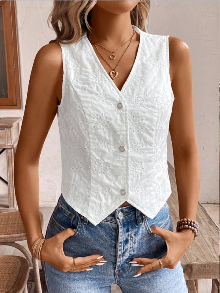 Top SHEIN, alb