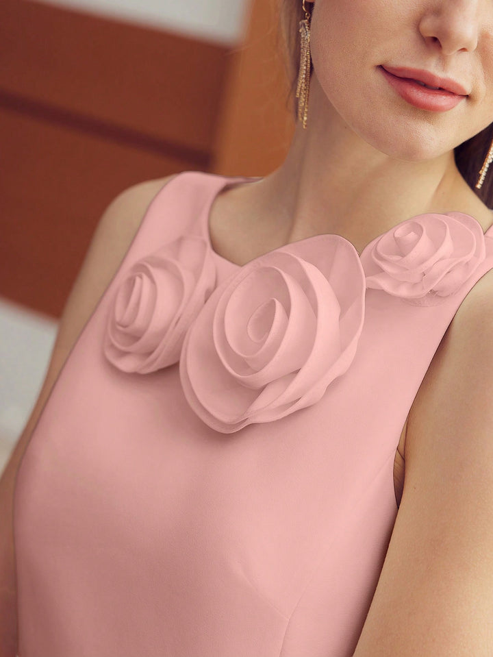 Rochie mini SHEIN, roz