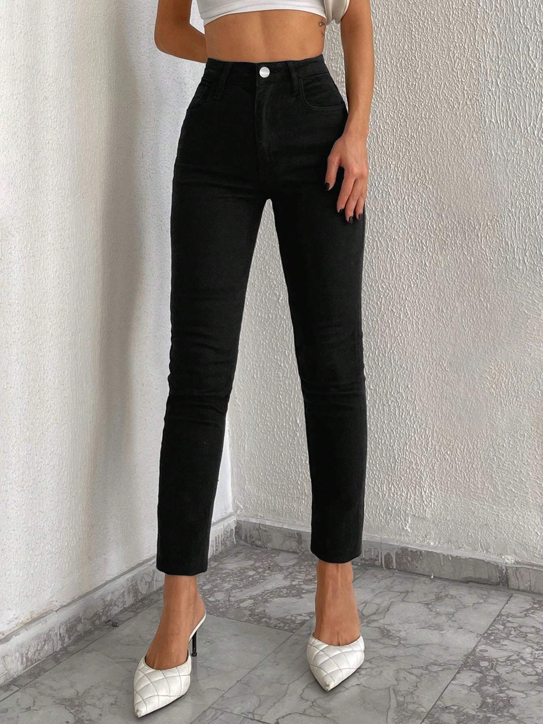 Jeans SHEIN, negru